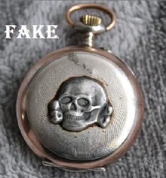 Fake SS Pocket Watch, Nazi Fakes, ebay fakes, WW2 Rare Relic watch