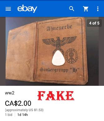 Fake Nazi Passport