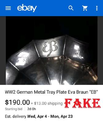 Fake Nazi Silverware, Nazi Fakes