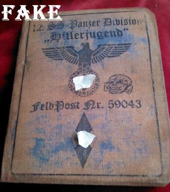 Fake WW2 German Passbook