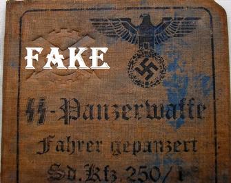 German- elite- Panzerwaffe- faher- gepanzert- id- document