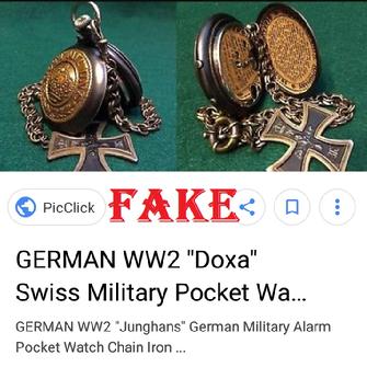 fake nazi watch