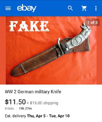 WW2 German Military Knife