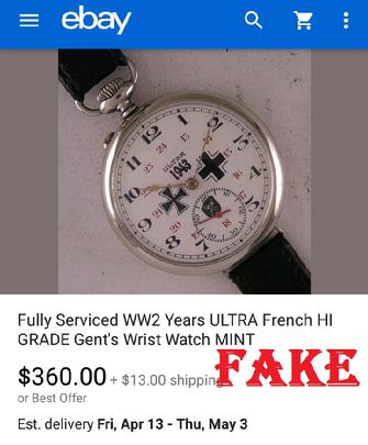Fully Serviced WW2 ULTRA French Hi GRADE Gent's Wrist Watch MINT