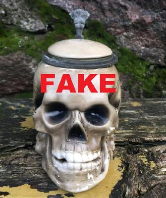 nazi skull mug