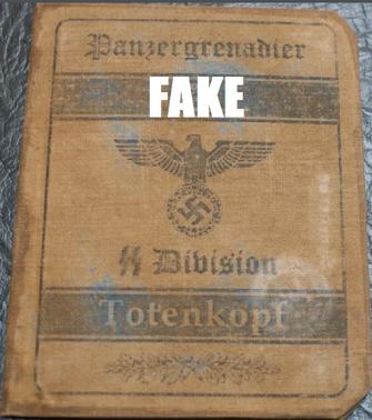 WW2 Nazi Passbook
