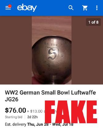 WW2 German Goblet