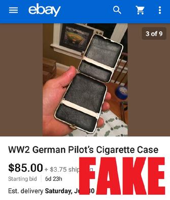 WW2 German Cigarette Case