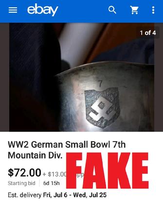 WW2 German Bowl