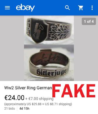 Fake Nazi Rings