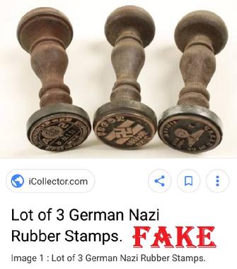 nazi fakes