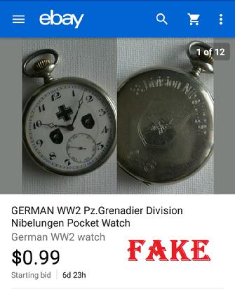 German WW2 Watch