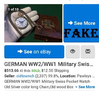 Fake Nazi Watch