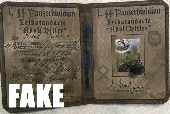 WW2 German Military Passbook