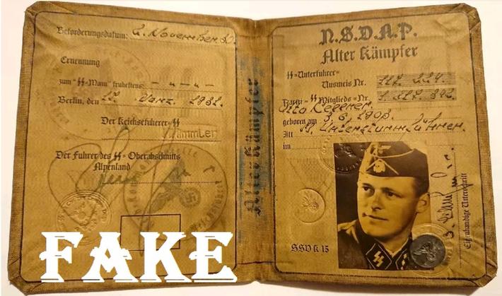 German elite Kampfer document
