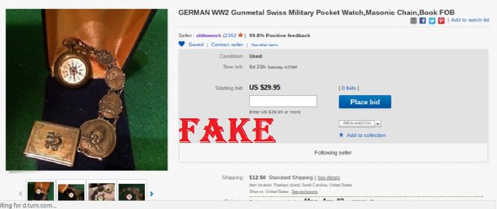 oldtownch fake nazi watches